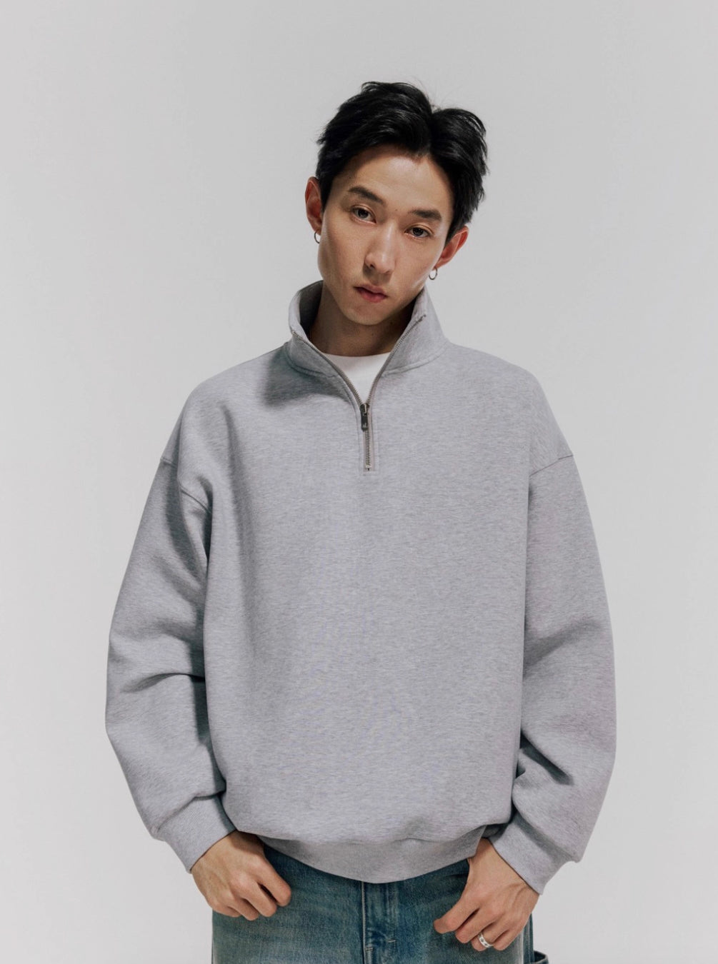 MASSULTI ハーフジップ スウェット MB4937
