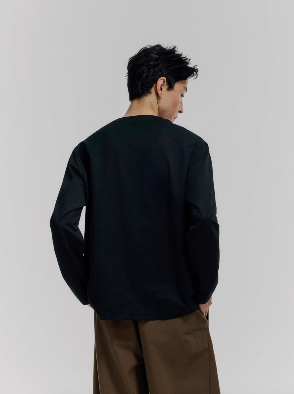 MASSULTI ヘンリーネックシャツ MB4941